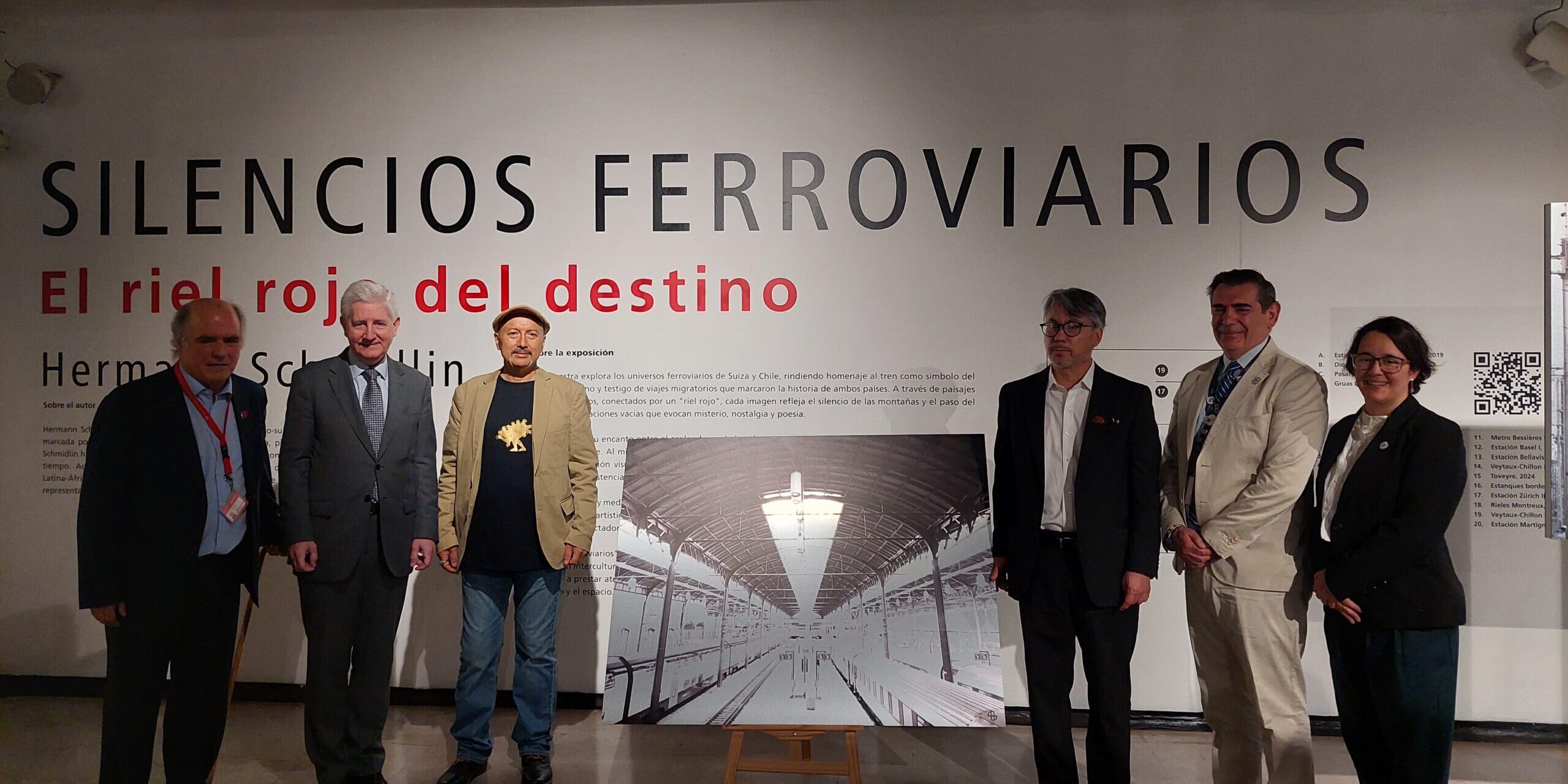 Se estrenó la exposición “Silencios Ferroviarios”, acerca de las realidades ferroviarias de Chile y Suiza