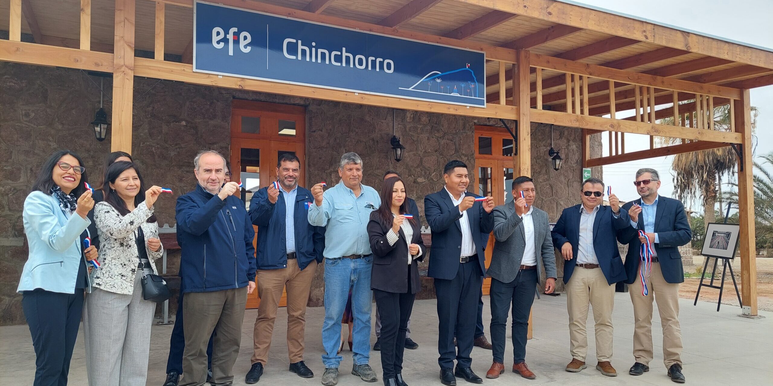 EFE Arica La Paz inaugura recuperación patrimonial de Estación Chinchorro