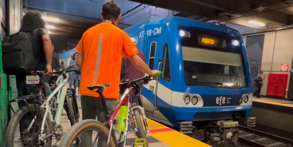 Tren Limache Puerto permitirá ingreso de bicicletas las tardes del primer martes de enero y febrero